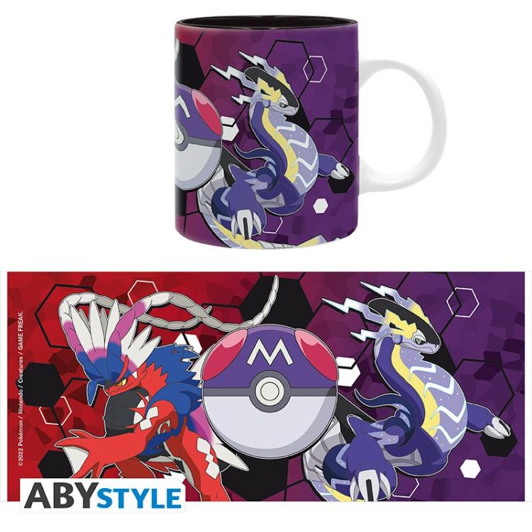 ABYSTYLE TAZZA POKEMON: "SCARLET & VIOLET LEGENDARIES" CERAMICA CON MANICO 320ML