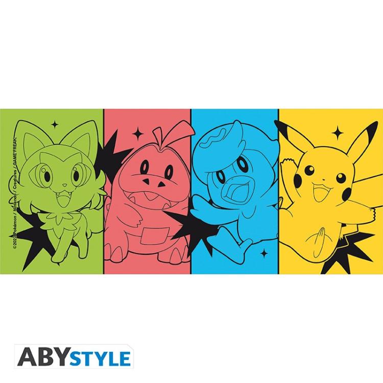 ABYSTYLE TAZZA POKEMON: "SCARLET & VIOLET STARTERS" CERAMICA CON MANICO 320 ML