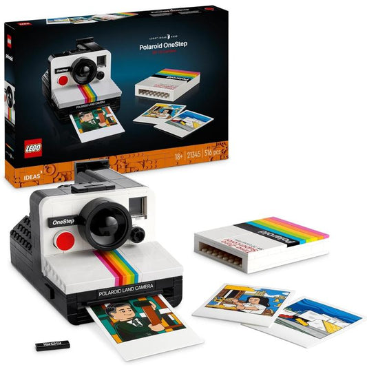 Lego - Ideas 21345 Fotocamera Polaroid Onestep Sx-70 Costruzioni Vintage 516Pz