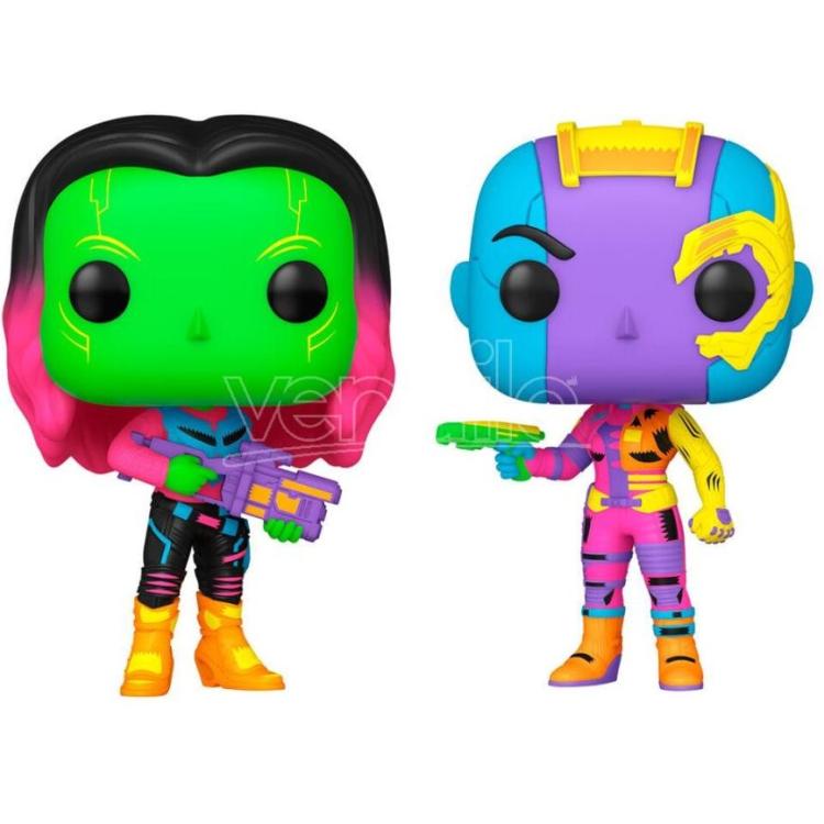 Funko Pop ! Marel Guardians Of The Galaxy Vol. 2 (2 Pack) Gamora & Nebula Figure