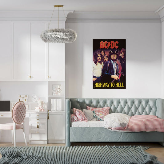 Maxi Poster Rock: AC DC (Highway to Hell) Incorniciabile Gruppo Erik 91x61 cm