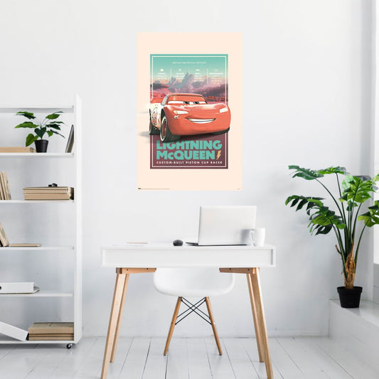 Maxi Poster Disney Pixar (Cars) 91x61 cm Incorniciabile Animation da Cameretta Bambini Nerd