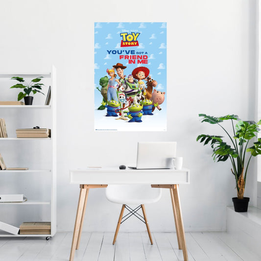 Maxi Poster Disney Pixar (Toy Story) 91x61 cm Incorniciabile Animation da Cameretta Bambini Nerd