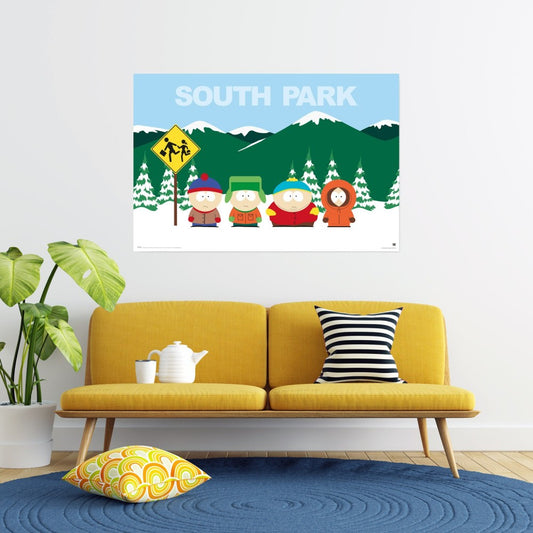 Maxi Poster (South Park) 91x61 cm Arte Incorniciabile Animation da Pub Casa Ufficio Locanda Nerd Gamers