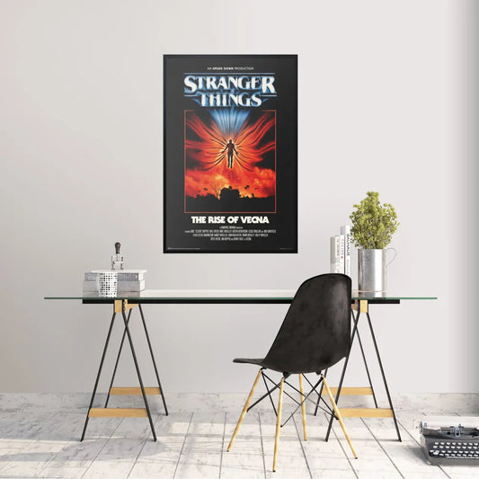 Maxi Poster - Stranger Things 5 (Vecna) Locandina Horror Incorniciabile 91x61cm