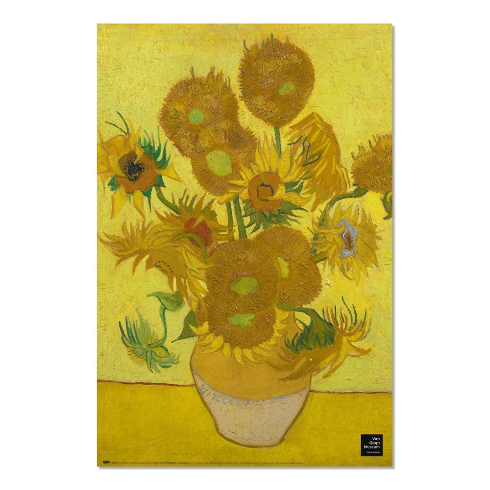 Maxi Poster Vincent Van Gogh (Girasoli) Artistico Parete Incorniciabile 91x61 cm
