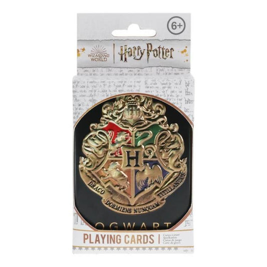 Paladone Playing Cards (Harry Potter) Mazzo Carte Gioco Francesi Poker Box Latta