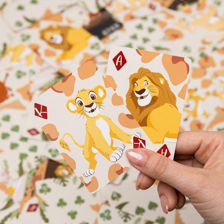 Paladone Playing Cards: Disney Il Re Leone Mazzo Carte Gioco Francesi Box Latta