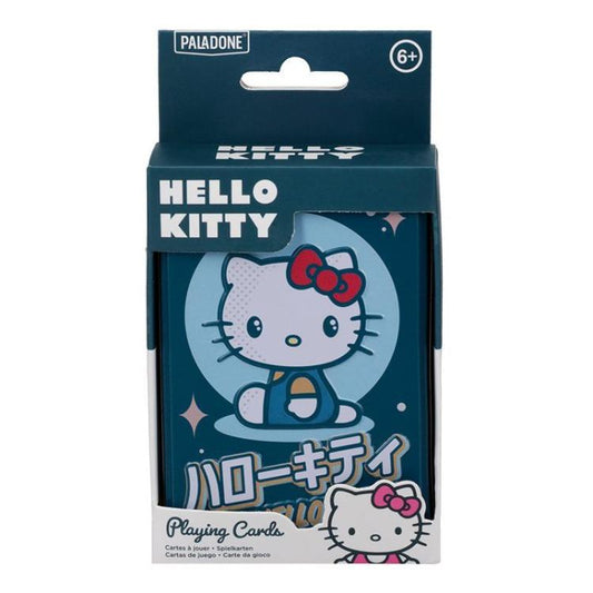Paladone Playing Cards: (Hello Kitty) Mazzo Carte Gioco Francesi Poker Box Latta