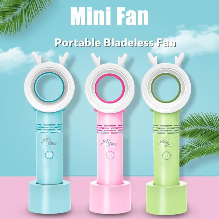 Mini Ventilatore Portatile Usb Ricaricabile Senza Pale Ventole Bambini Casa Auto