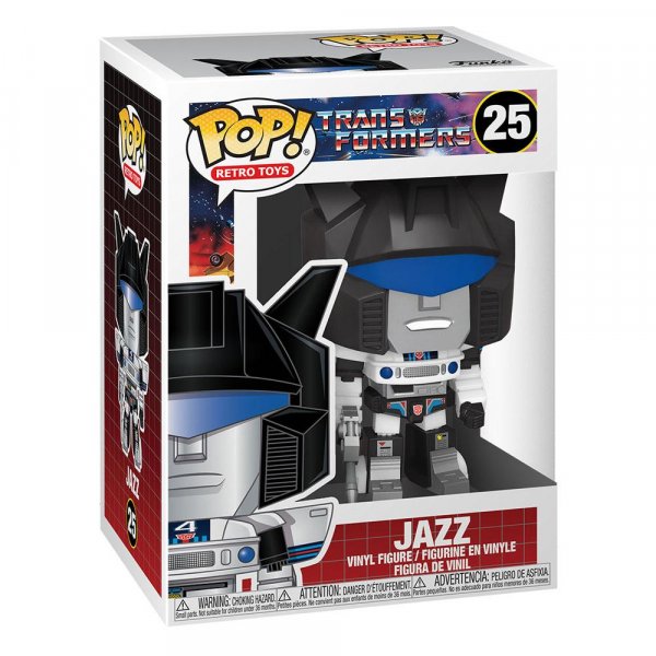 Funko Pop ! Retro Toys Transformers - (25) Jazz Figure Vinyl 9Cm Nuovo Robot