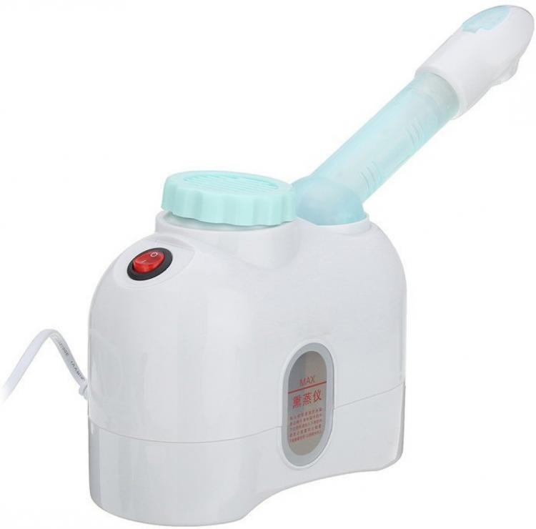 Vaporizzatore Facciale Sauna Pulizia Viso Salute Pelle Corpo + Contenitore Erbe
