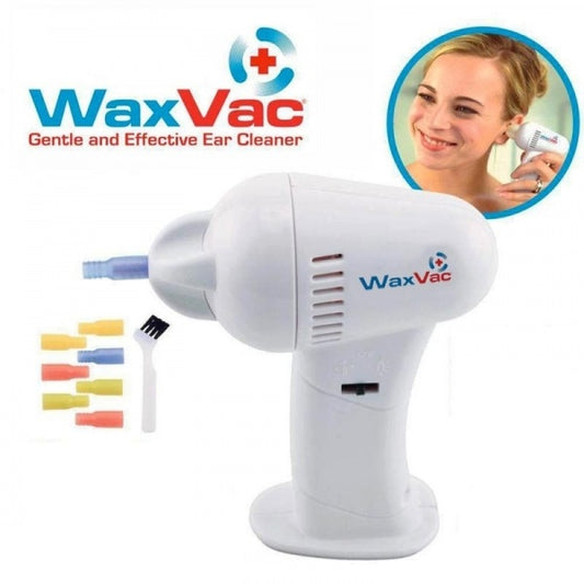 Vaxwac Pulitore Orecchie Aspiratore Elettrico Pulizia Orecchio Elimina Cerume