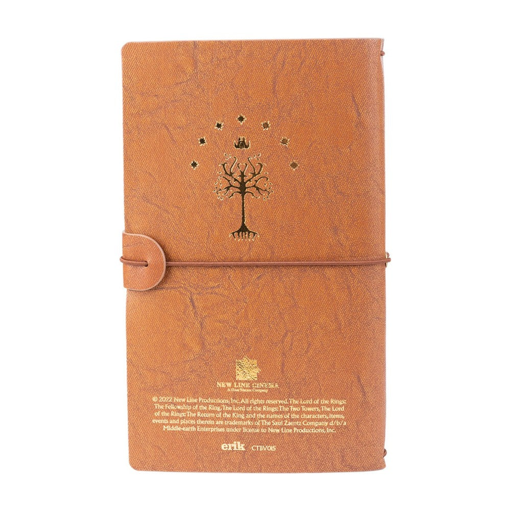 Taccuino "Il Signore degli Anelli" Diario Personale da Viaggio 2 Quaderni Sostituibili: Bullet Journal Puntinato e a Righe 160 pag