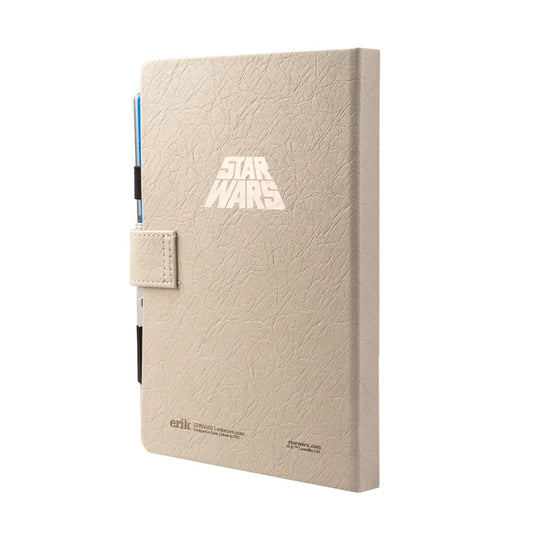 Star Wars (LUKE SKYWALKER) Taccuino A5 e Penna - Quaderno Appunti Pagine Bianche con Penna Proiettore a Pile, Copertina Rigida, Tasca Espandibile e Segnalibro | Diario Personale (192 Pagine) - Idea Regalo Gadget Tv