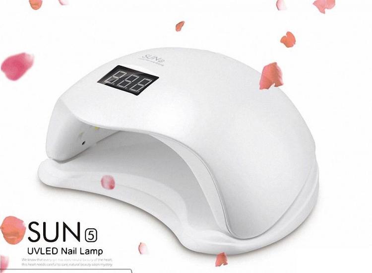 Lampada Uv Led Fornetto Ricostruzione Unghie Mani Piedi 48W Sun5 Display Sensore