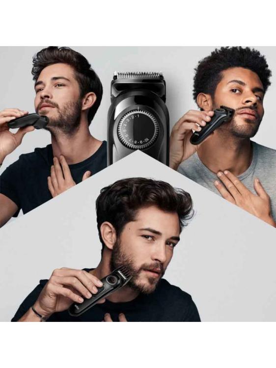 Braun Beard Trimmer 3 Rasoio Elettrico Ricaricabile Tagliacapelli Regolabarba