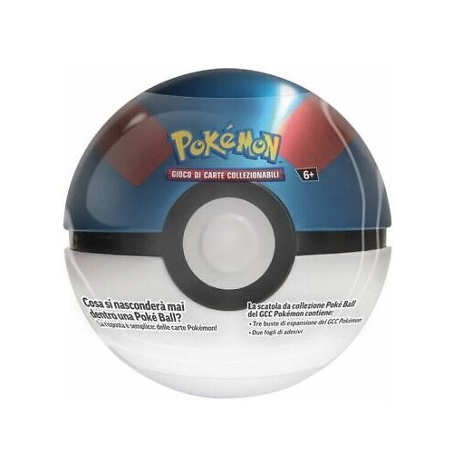 Pokemon Poké Ball Tin (Settembre 2023) Tgc Pokeball Gcc Gioco Carte Ita 1 Random