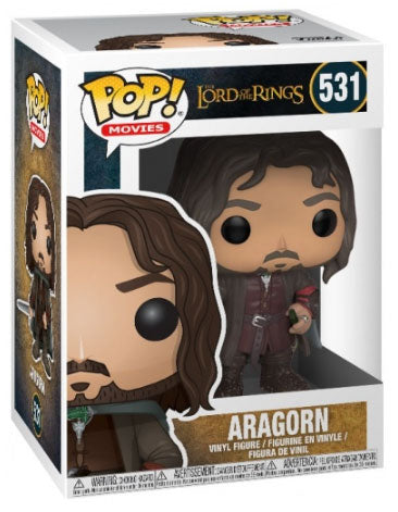 Funko Pop ! Movies Lord Of The Rings - Aragorn (531) Il Signore Degli Anelli