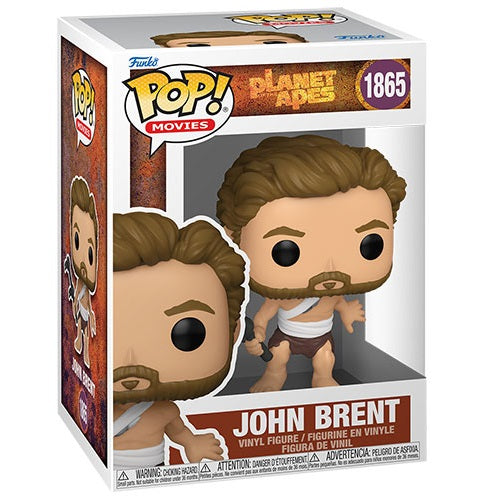 Funko Pop ! Planet Apes (1865) John Brent - Pianeta Delle Scimmie Figure 9Cm