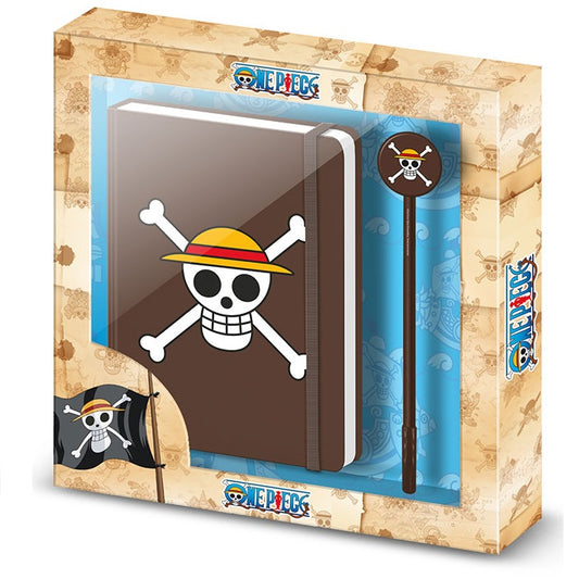 Karactermania Diario Con Penna A Sfera One Piece Confezione Regalo Scuola Luffy