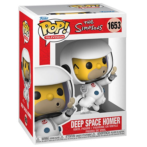 Funko Pop ! Television - The Simpsons (1653) Deep Space Homer Figure Simpson 9Cm