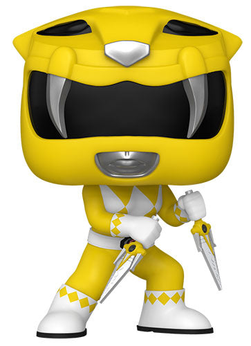 Funko Pop ! Tv Power Rangers 30Th - (1375) Yellow Ranger Giallo Figure Vinyl 9Cm