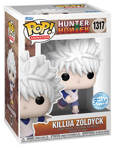 Funko Pop ! Animation Hunter X Hunter - (1317) Killua W/ Skateboard Figure Exm