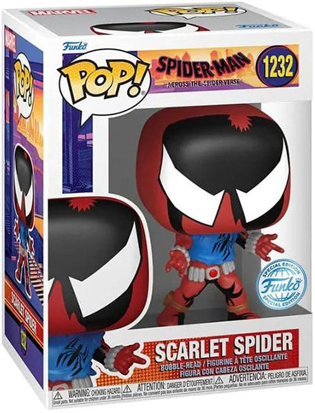 Funko Pop ! Marvel Spider-Man Across The Spider Verse -(1232) Scarlet Spider 9Cm