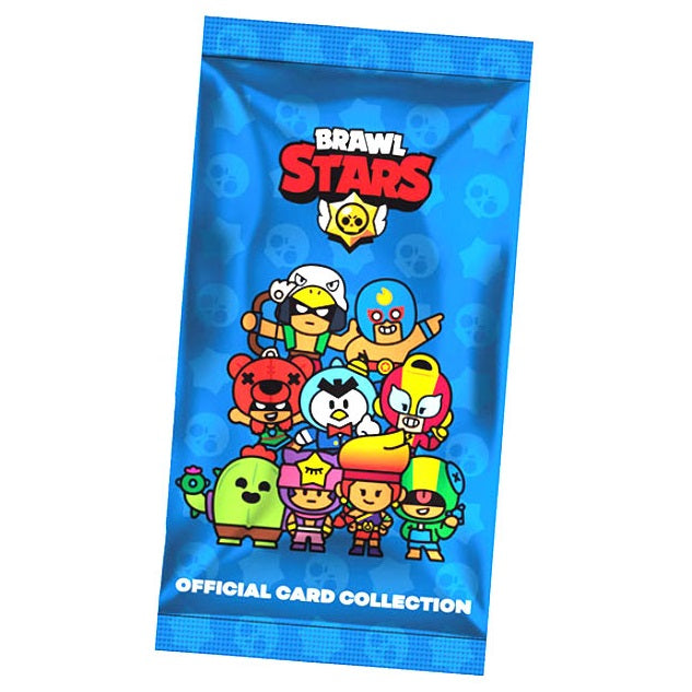 BRAWL STARS 1 BUSTINA DA 5 CARD DEL VIDEOGIOCO PER BAMBINI NUOVA COLLEZIONE 2024