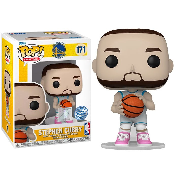 Funko Pop! Basketball - Golden State Warriors (171) Stephen Curry Figure 9Cm