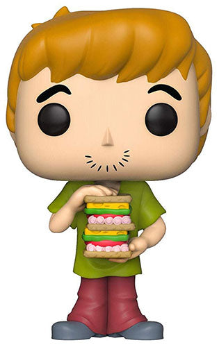 Funko Pop ! Animation Scooby-Doo! 50Th - (626) Shaggy W/ Sandwich Figure 9Cm