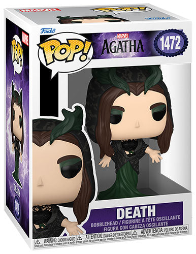 Funko Pop ! Marvel Agatha All Along - (1472) Death Figure Vinyl "Morte" 9Cm