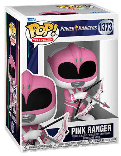Funko Pop ! Tv Power Rangers 30Th - (1373) Pink Ranger Rosa Figure Vinyl 9Cm
