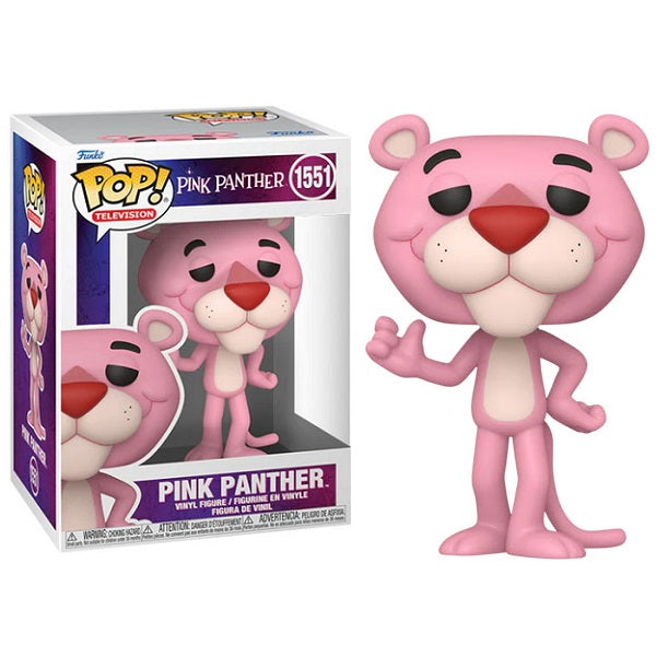 Funko Pop ! Tv Pink Panther - (1551) Pink Panther Figure La Pantera Rosa 9Cm