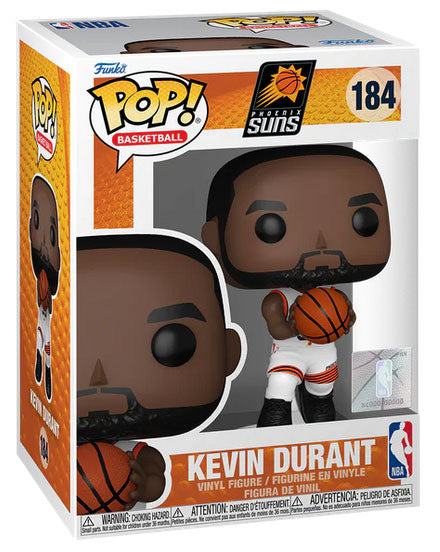 Funko Pop ! Basket Nba Phoenix Suns (184) Kevin Durant Vinyl Figure Statua 9Cm