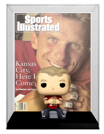 Funko Pop ! Cover Sports Illustrated - (03) Joe Montana Figure Nfl Legends