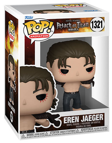 Funko Pop ! Animation Attack On Titan S5 - (1321) Eren Jaeger Vinyl Figure 9Cm