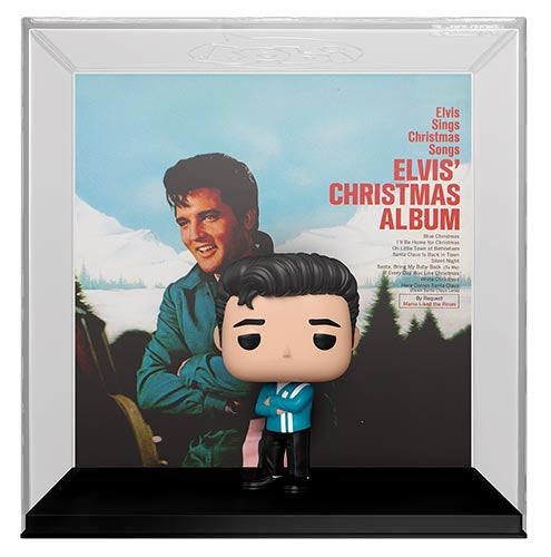 Funko Pop ! Albums Elvis Presley - (57) Elvis Christmas Album Cover Vinyil King