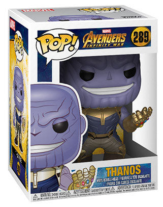Funko Pop ! Marvel Avengers Infinity War _ (289) Thanos Figure Bobble Vinyl 9Cm