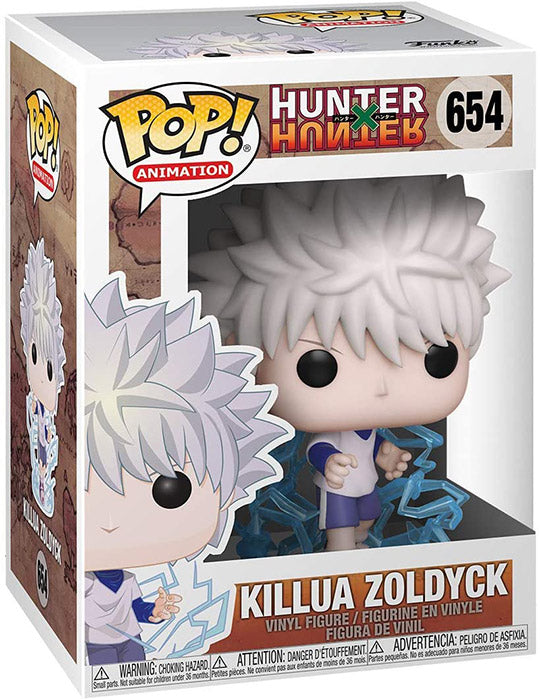 Funko Pop ! Animation Hunter X Hunter - (654) Killua Zoldyck Figure Anime 9Cm