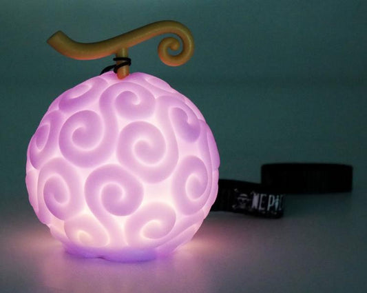 Lampada One Piece Devil Fruit Led Light Op Frutto Del Diavolo Da Collezione 9Cm