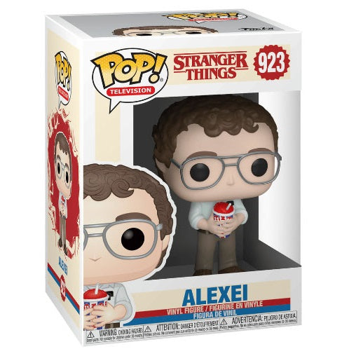 Funko Pop ! Television - Stranger Things (923) Elexei Vinyl Figure 9Cm Statuetta