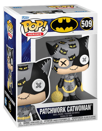 Funko Pop ! Dc Comics Heroes - (509) Patchwork Catwoman Vinyl Figure Statua 9Cm