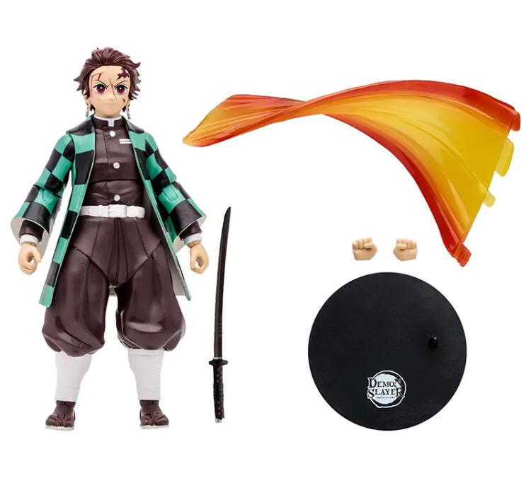 Mcfarlane Toys Demon Slayer - Tanjiro Kamado Figure 18Cm Pvc Statua Figura Nuova