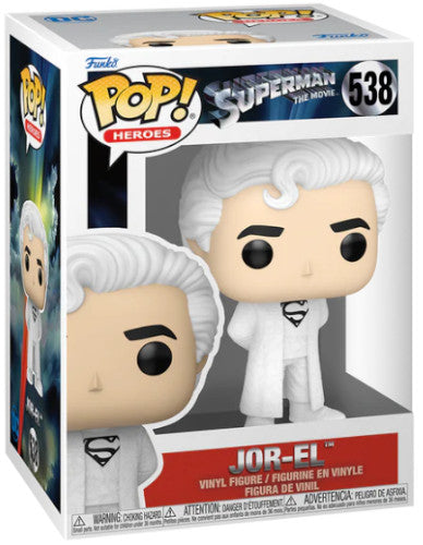 Funko Pop ! Dc Superman The Movie - (538) Jor-El Figure Vinyl (1978) Super-Man