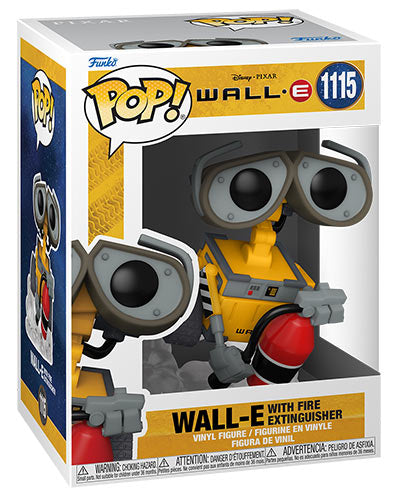 Funko Pop ! Disney Pixar Wall-E - (1115) Wall-E Con Estintore Fire Extinguisher