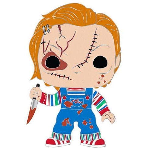 Funko Pop Pin ! Horror (10) Chucky (Cherles Lee Ray) Spilla Smaltata Figure