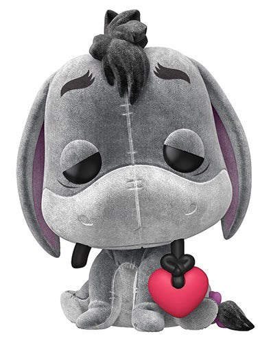 Funko Pop ! Disney Winnie The Pooh - (1170) Eeyore W/ Heart (Flocked) Special