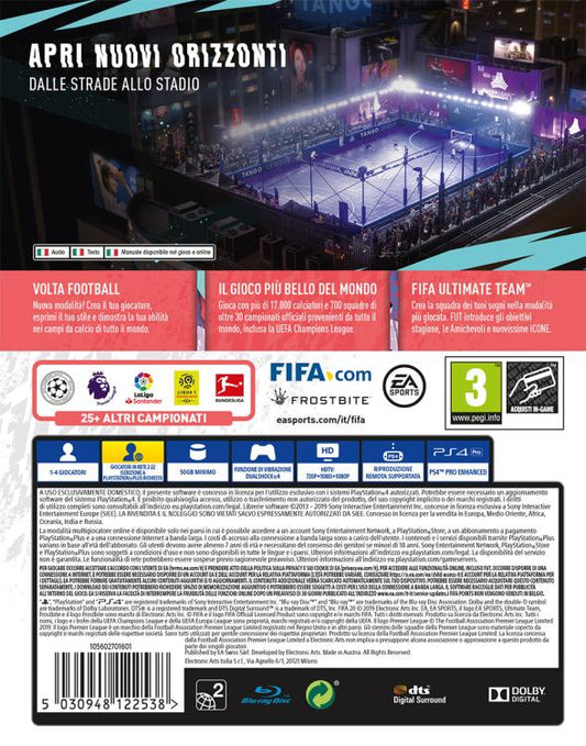 Fifa 20 Ps4 Italiano Gioco Playstation 4 Videogioco Nuovo Fifa 2020 Sigillato